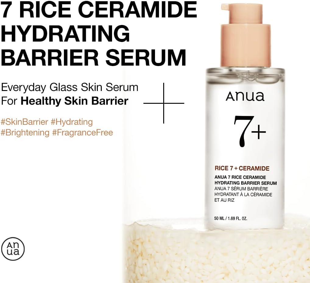 Sérum barrière hydratant ANUA Rice Ceramide 7 50 ml