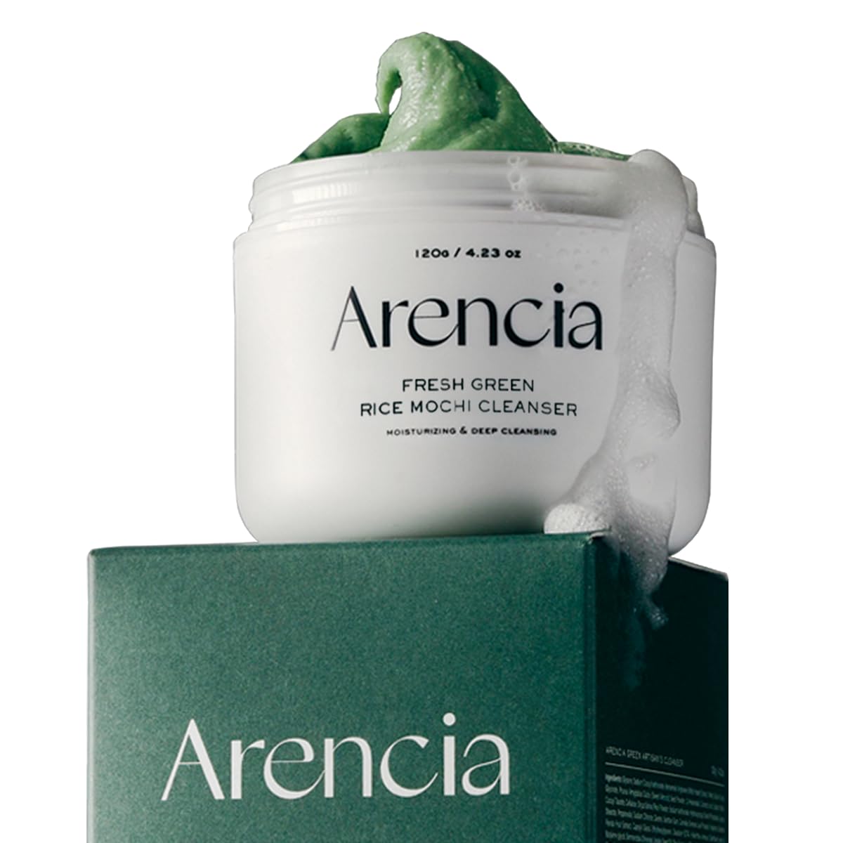 Arencia - Nettoyant Mochi au Riz Vert Frais