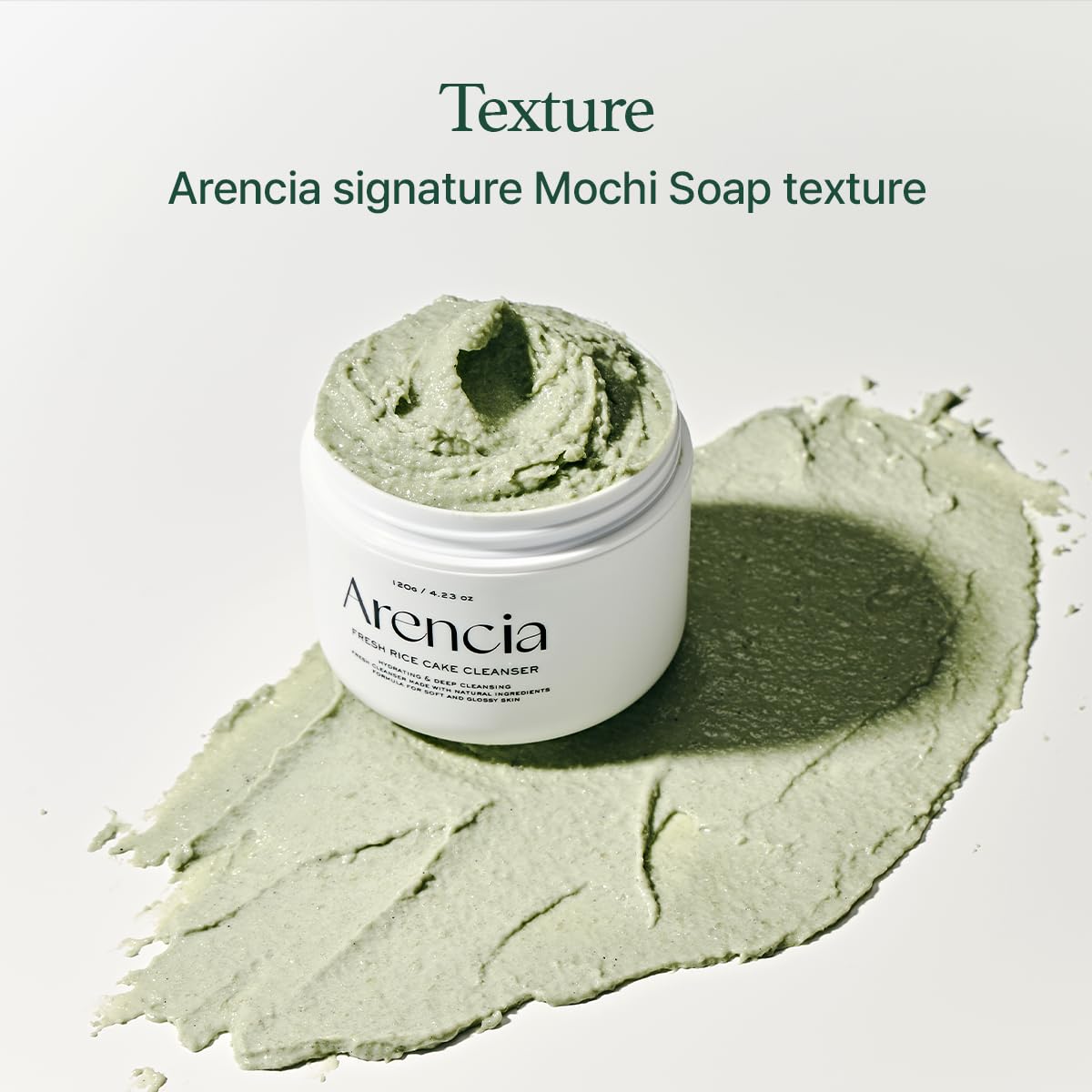 Arencia - Nettoyant Mochi au Riz Vert Frais