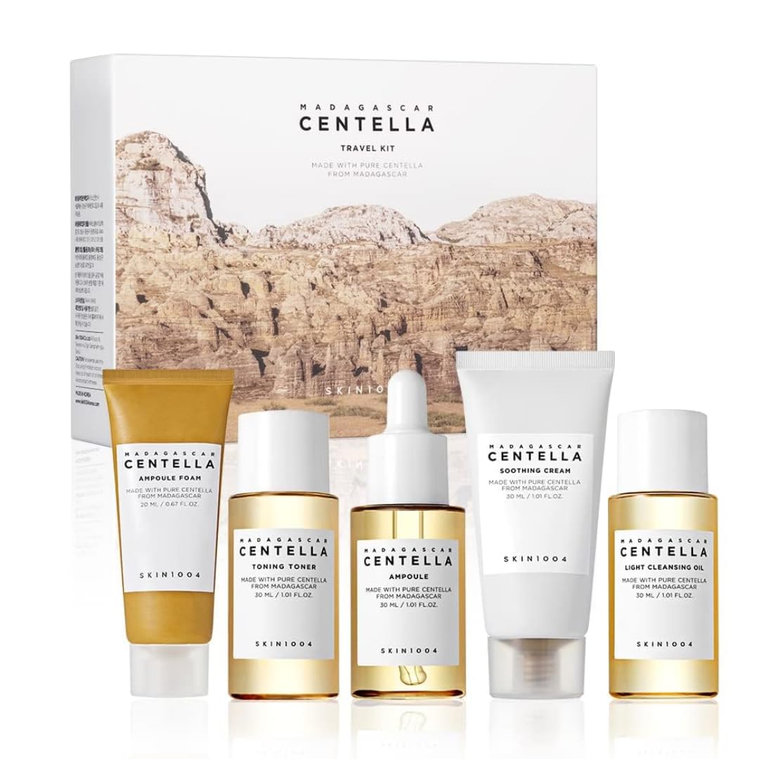 Skin1004 Kit de voyage Centella de Madagascar (5 pièces)