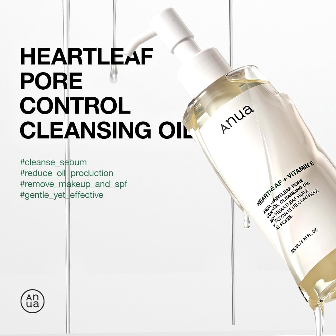 Anua - Huile nettoyante pour le contrôle des pores Heartleaf