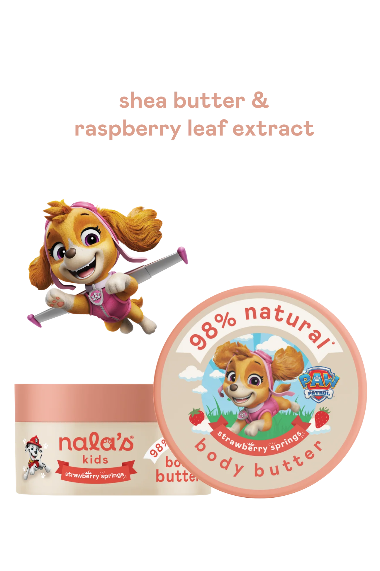 NALA’S KIDS X PAW PATROL STRAWBERRY SPRINGS BODY BUTTER