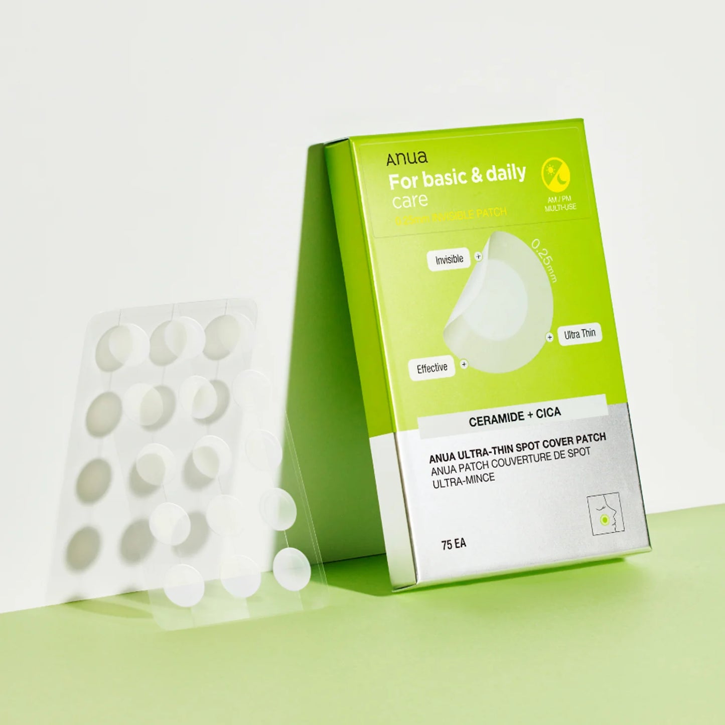 Patch anti-taches ultra-fin Anua (75 unités)