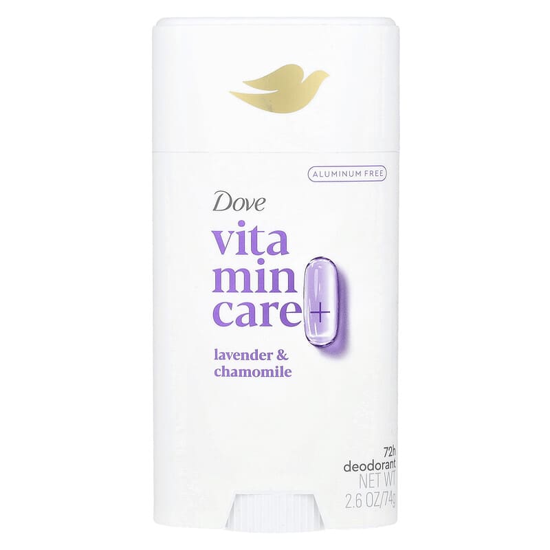 DOVE VITAMIN CARE+ ALUMINUM-FREE DEODORANT 72H BREATHABLE ODOUR PROTECTION WITH VITAMIN B3+E (75 G )