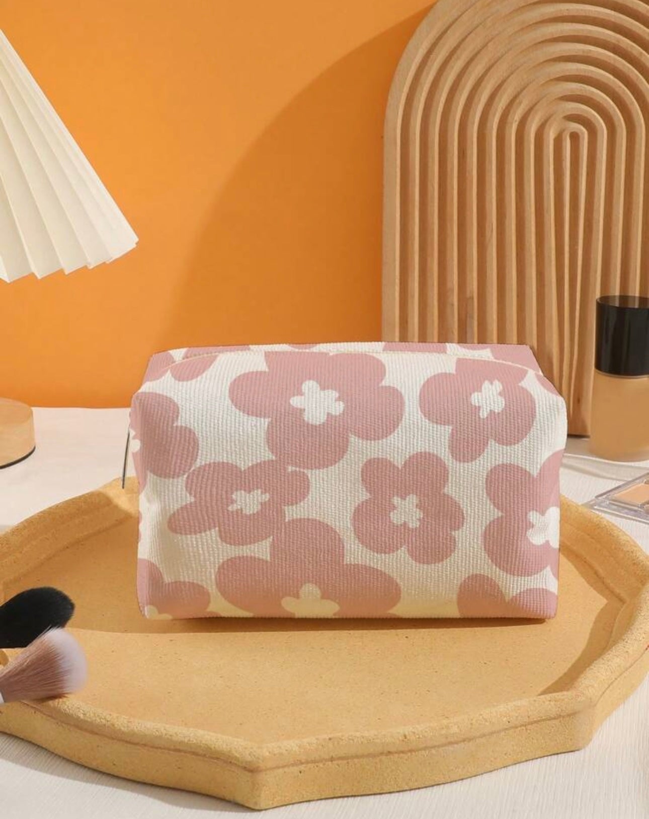 Pochette Blush Bloom Skincare Essentials