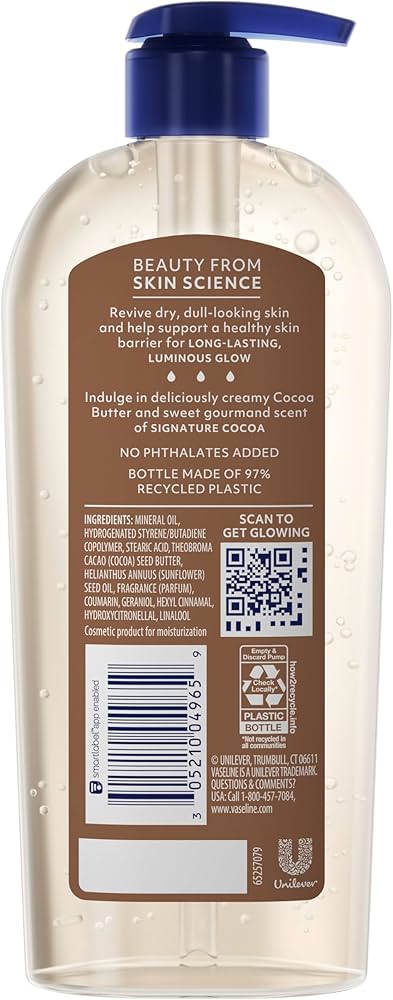 VASELINE COCOA RADIANT BODY OIL GEL