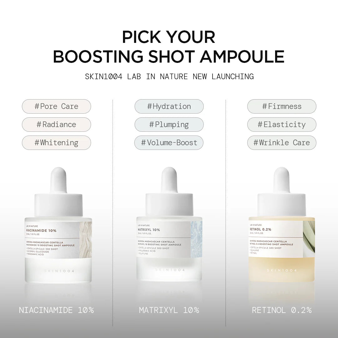 SKIN 1004 - AMPOULE DE BOOSTING SHOTS