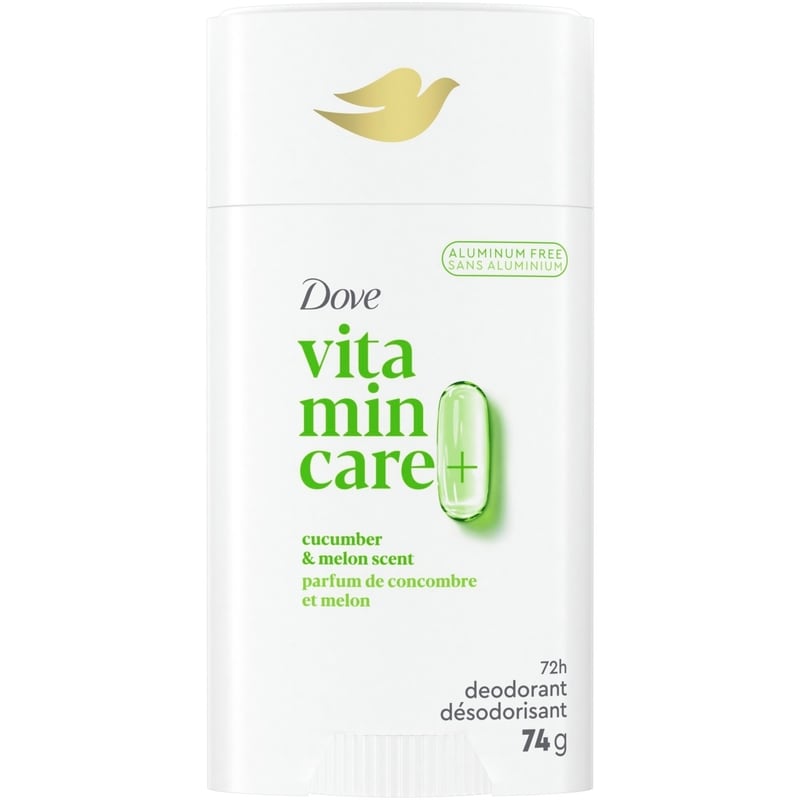 DOVE VITAMIN CARE+ ALUMINUM-FREE DEODORANT 72H BREATHABLE ODOUR PROTECTION WITH VITAMIN B3+E (75 G )