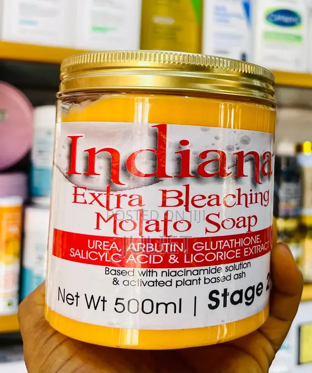 INDIANA EXTRA BLEACHING BLACK AND MOLATO BODY WASH