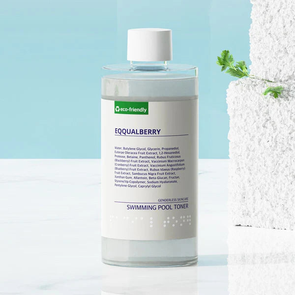 EQQUALBERRY - Tonique visage quotidien pour piscine