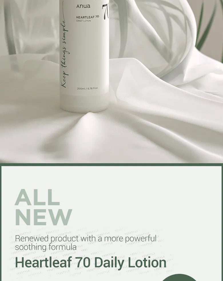 Anua - Heartleaf 70 Daily Lotion 200ml