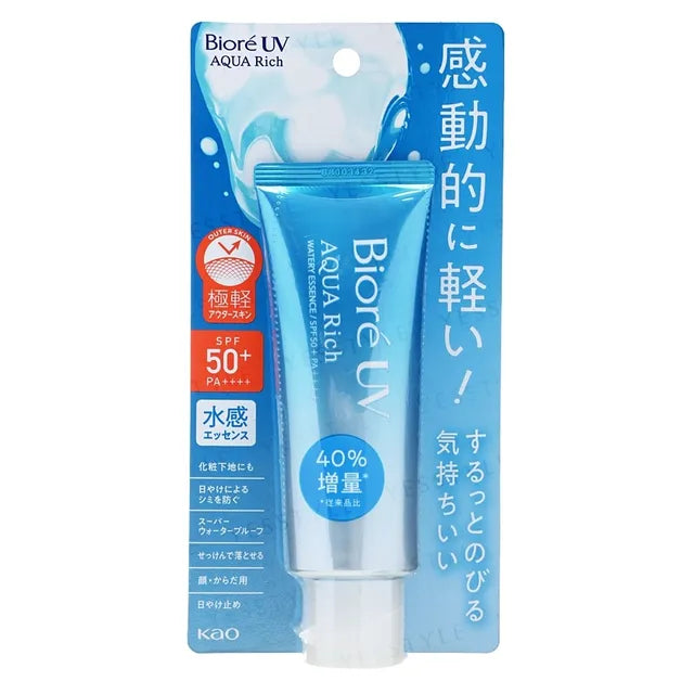 Kao - Biore UV Aqua Rich Watery Essence Crème Solaire SPF 50+ PA++++