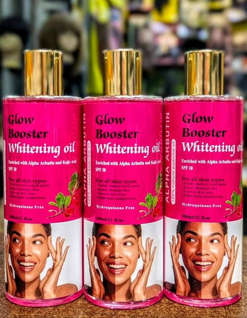 Skeenpoint Glow Booster Lightening Body Oil (Alpha Arbutin & Kojic Acid)