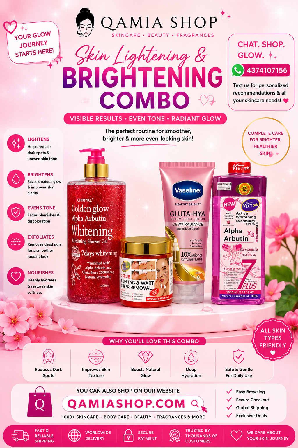 Skin Lightening & Brightening Combo