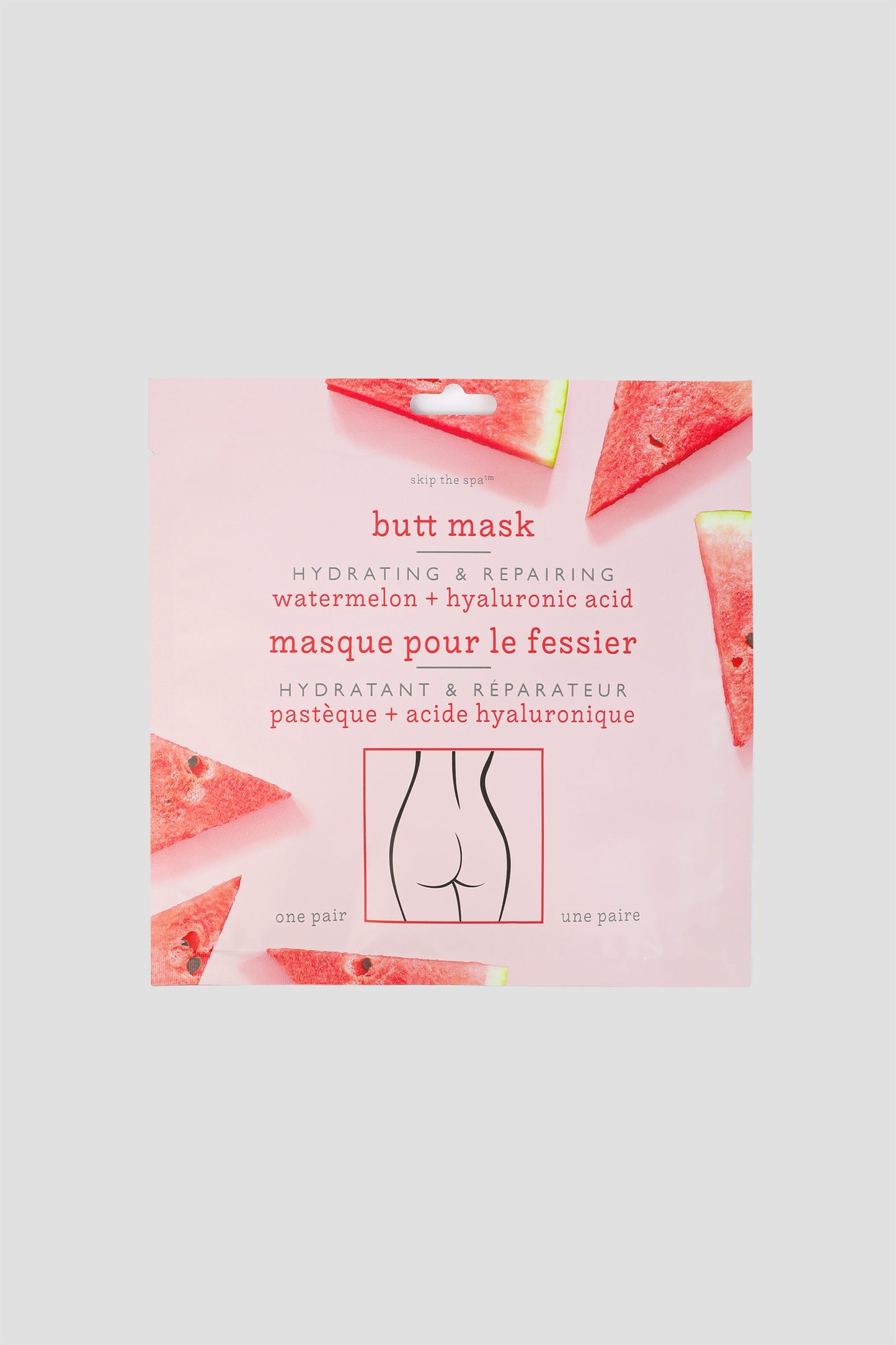 Masque fessier hydratant et réparateur