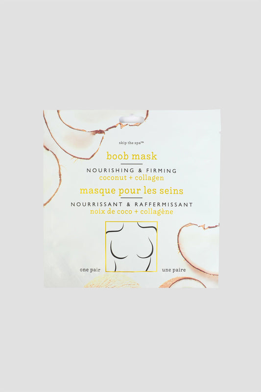 Masque nourrissant et raffermissant pour les seins