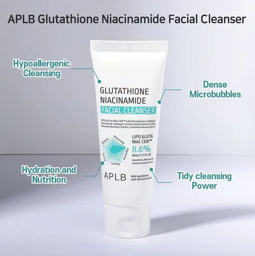 APLB - Nettoyant visage au glutathion niacinamide