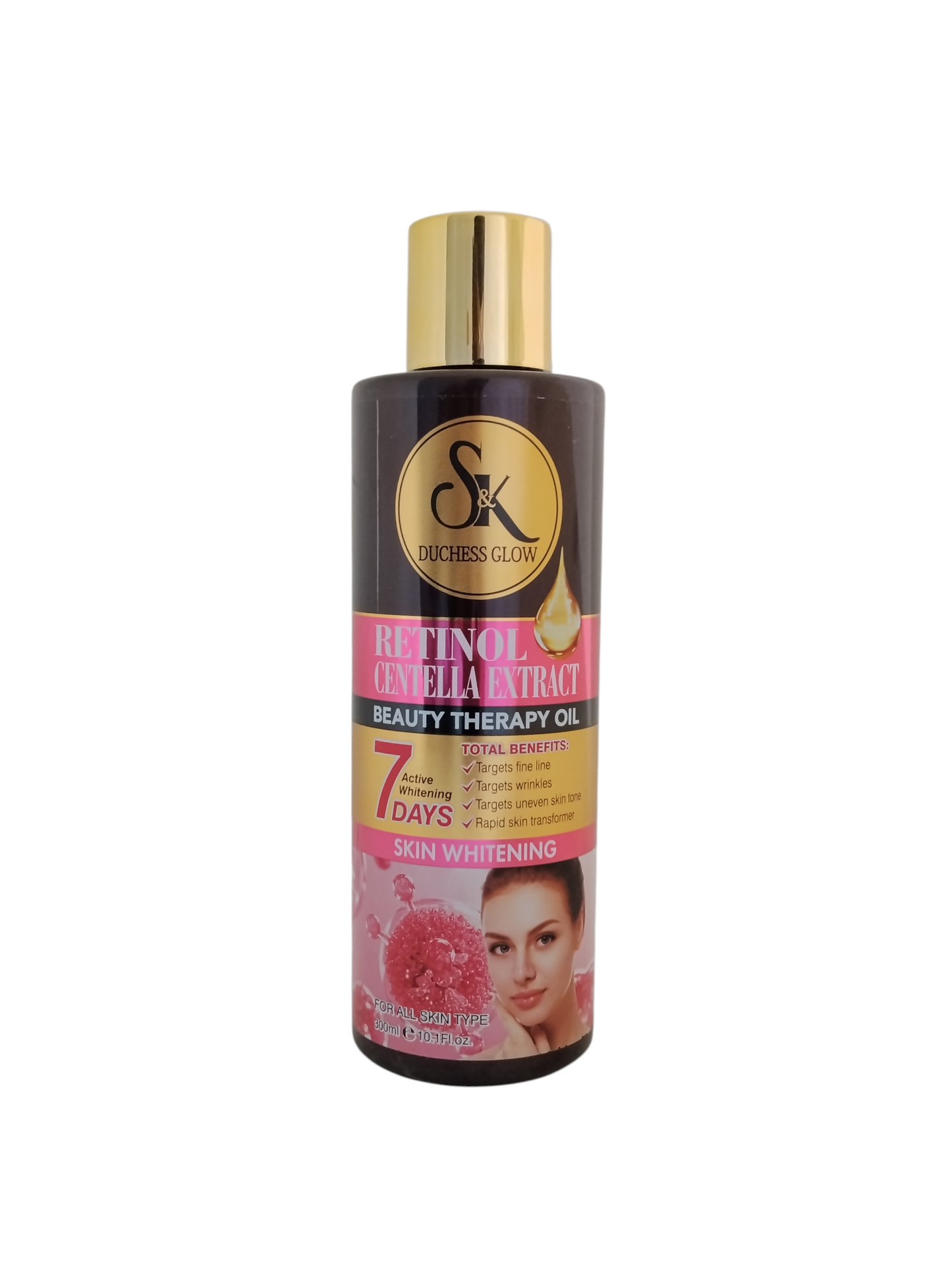 SK DUCHESS RETINOL CENTELLA EXTRACT BEAUTY THERAPY BODY OIL