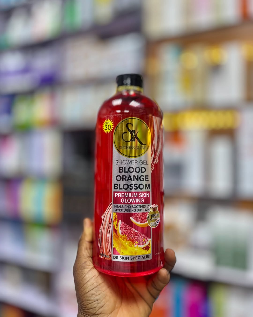 SK DUCHESS GLOW BLOOD ORANGE BLOSSOM BODY SHOWER GEL