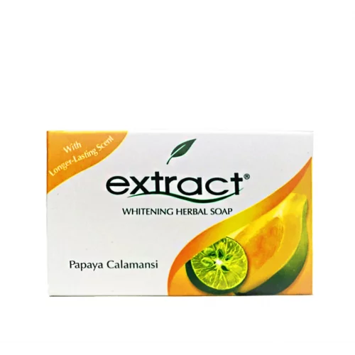 EXTRACT WHITENING HERBAL SOAP (PAPAYA & CALAMANSI) 125G