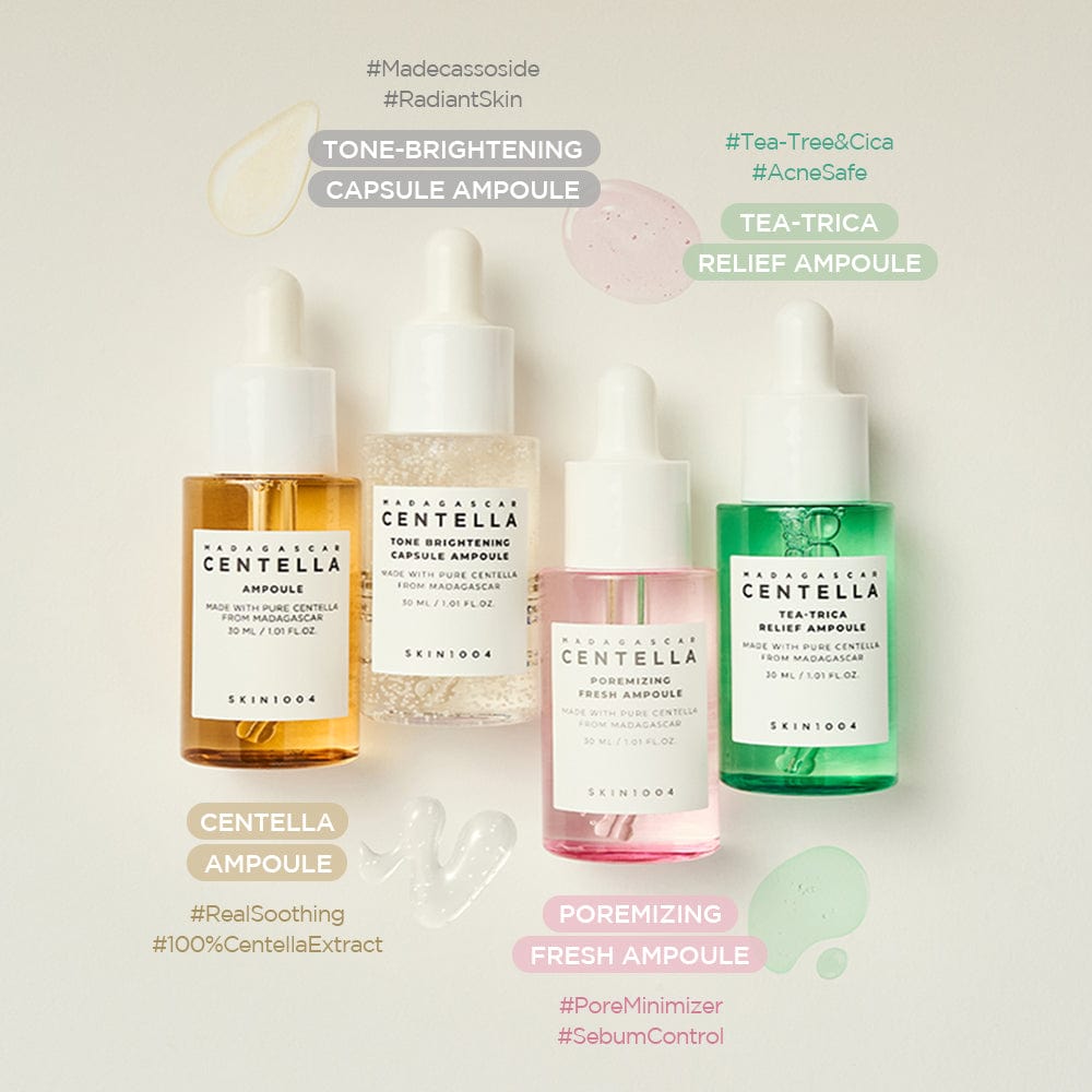 SKIN 1004 - Kit Ampoules Centella de Madagascar