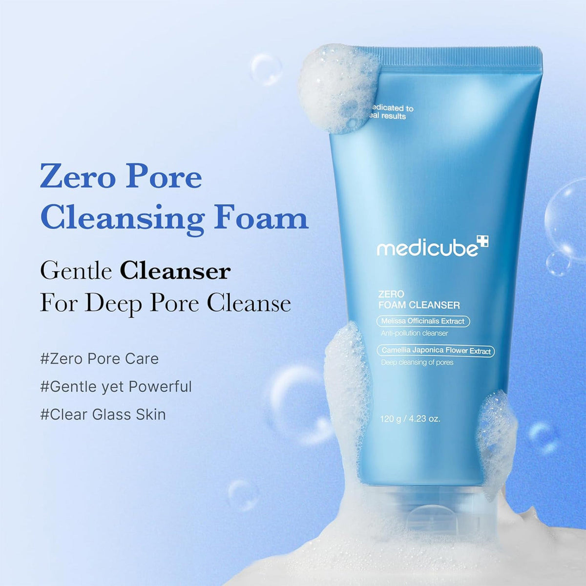 MEDICUBE ZERO FOAM CLEANSER 120ml image 3