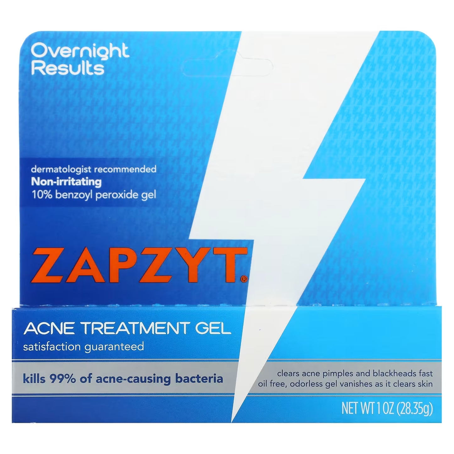 ZAPZYT ACNE TREATMENT GEL – 1 OZ (28.35 G)