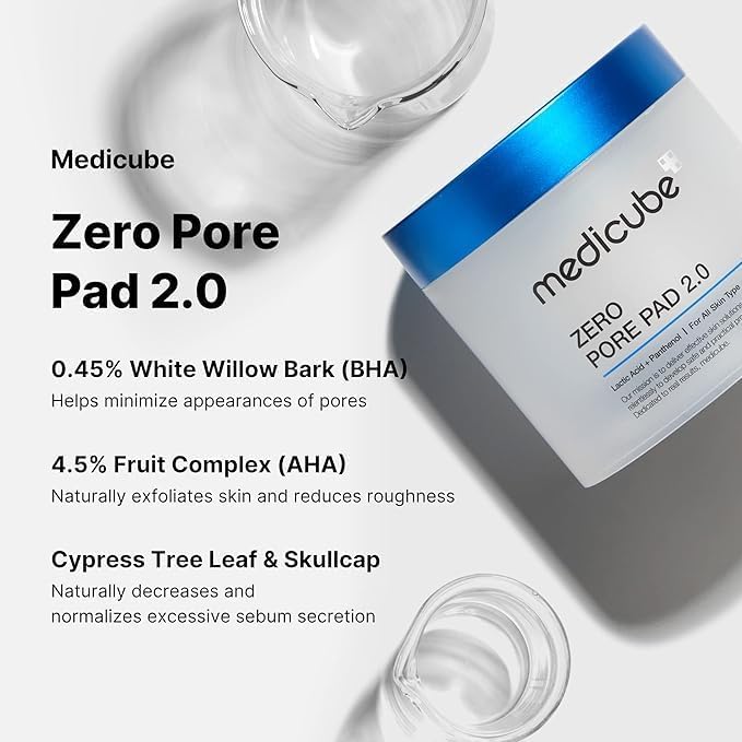 Medicube - Zero Pore toner Pad 2.0