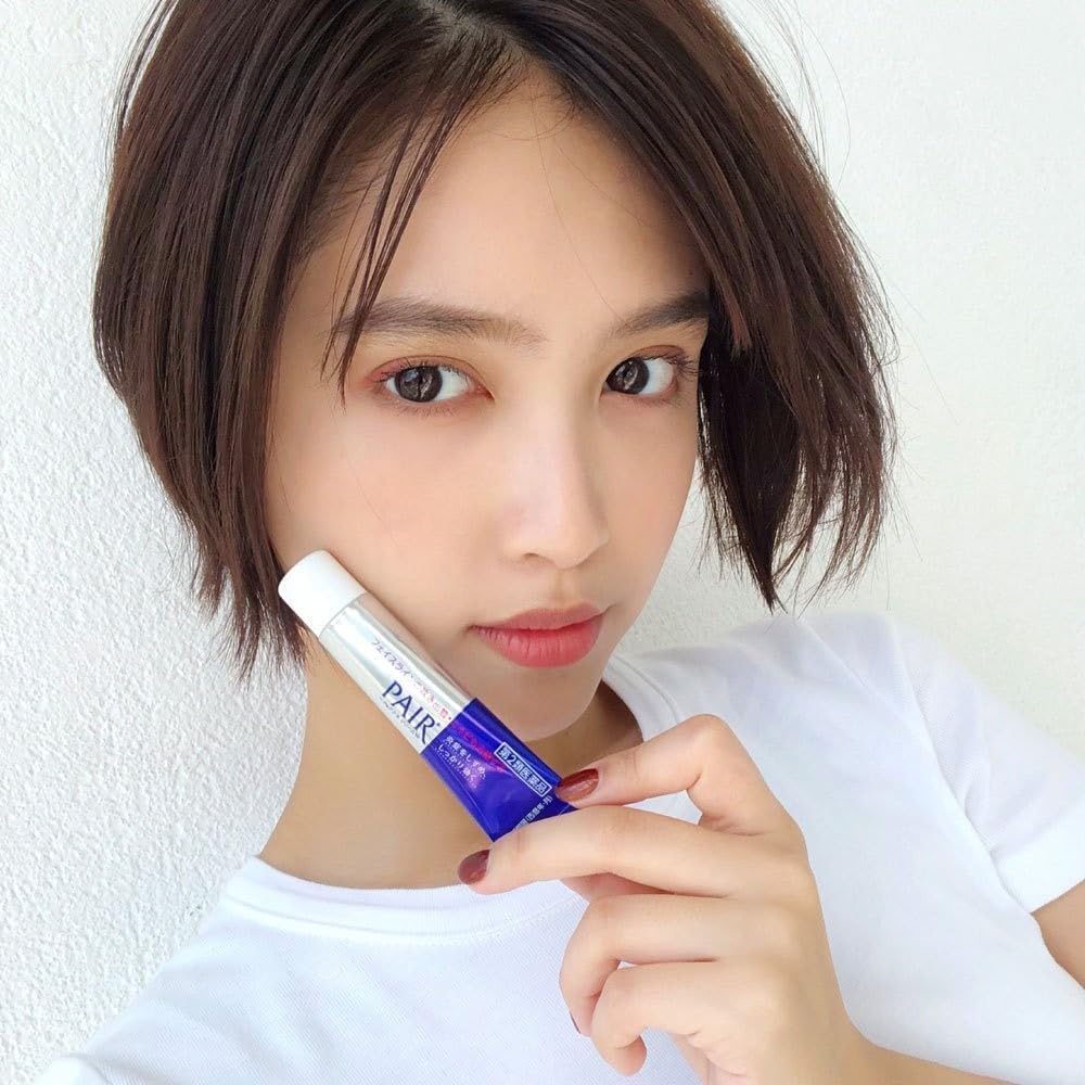 Crème anti-acné LION Pair W 24 g Japon, soin japonais authentique, parfum végétal transparent et léger, pH équilibré pour tous types de peau, traitement localisé 