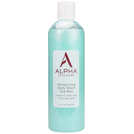Gel douche régénérant Alpha Skincare – Nettoyant exfoliant et lissant
