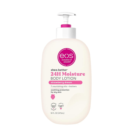 EOS SHEA BETTER- STRAWBERRY DREAM BODY LOTION                                                    (16 fl oz)