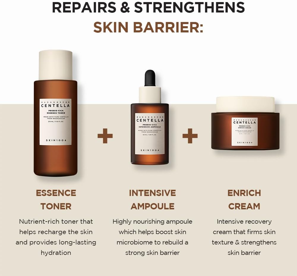 SKIN 1004 - Crème Enrichissante Centella Probio-Cica de Madagascar 
