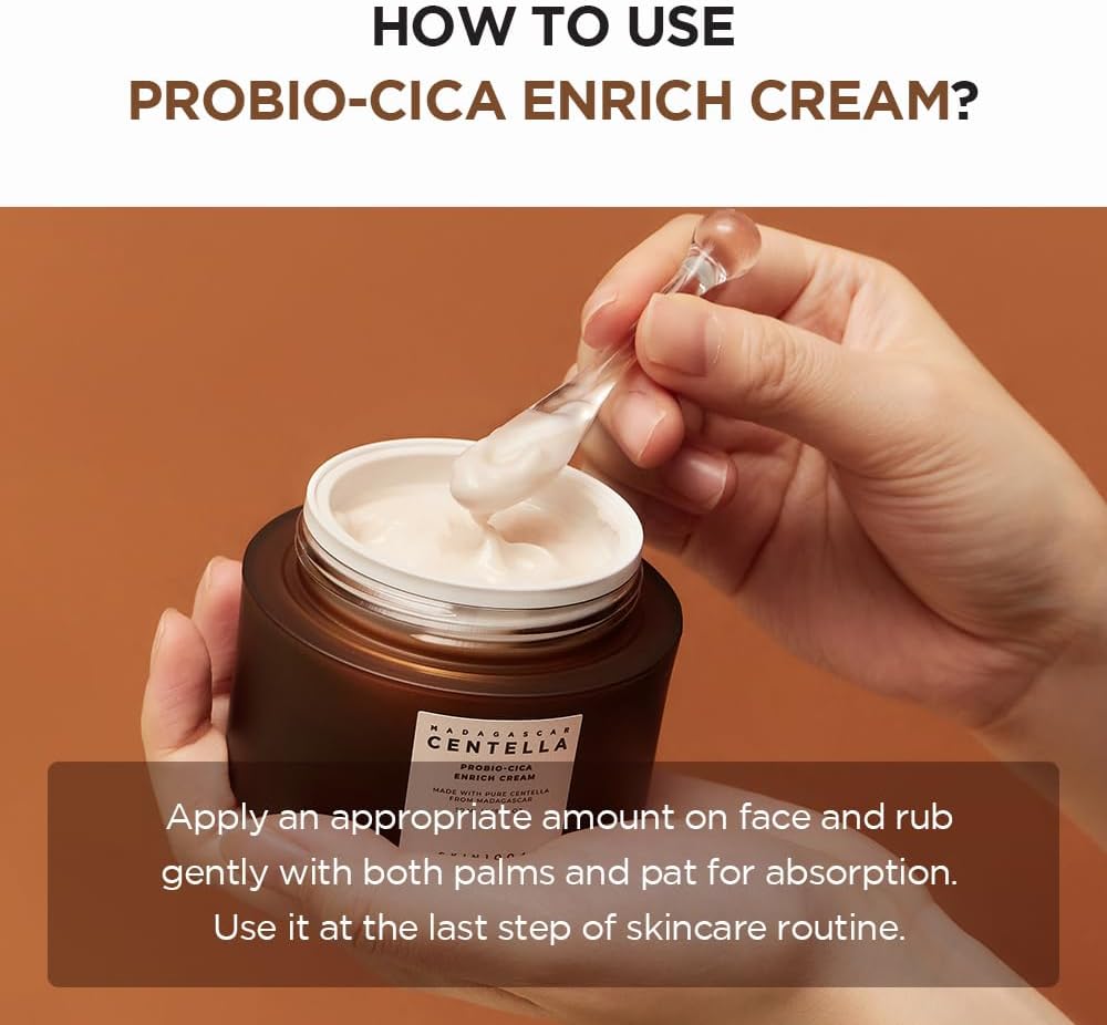 SKIN 1004 - Crème Enrichissante Centella Probio-Cica de Madagascar 