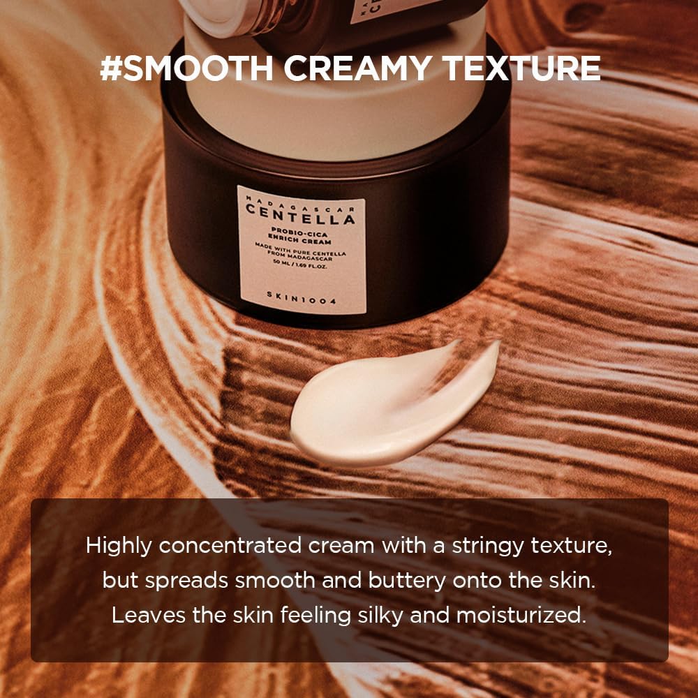 SKIN 1004 - Crème Enrichissante Centella Probio-Cica de Madagascar 