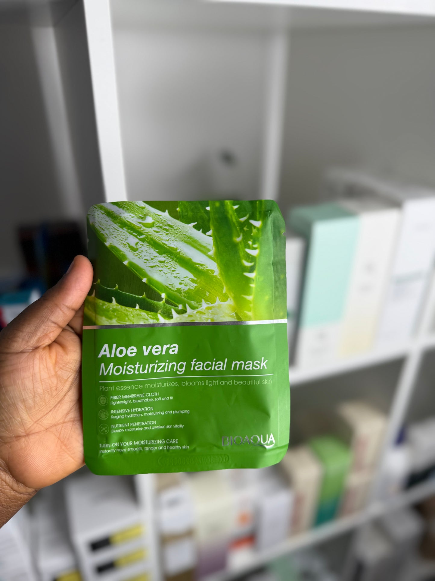 BIOAQUA NATURAL ESSENCE FACE SHEET MASK HYDRATING, BRIGHTENING & SMOOTHING (fruity)