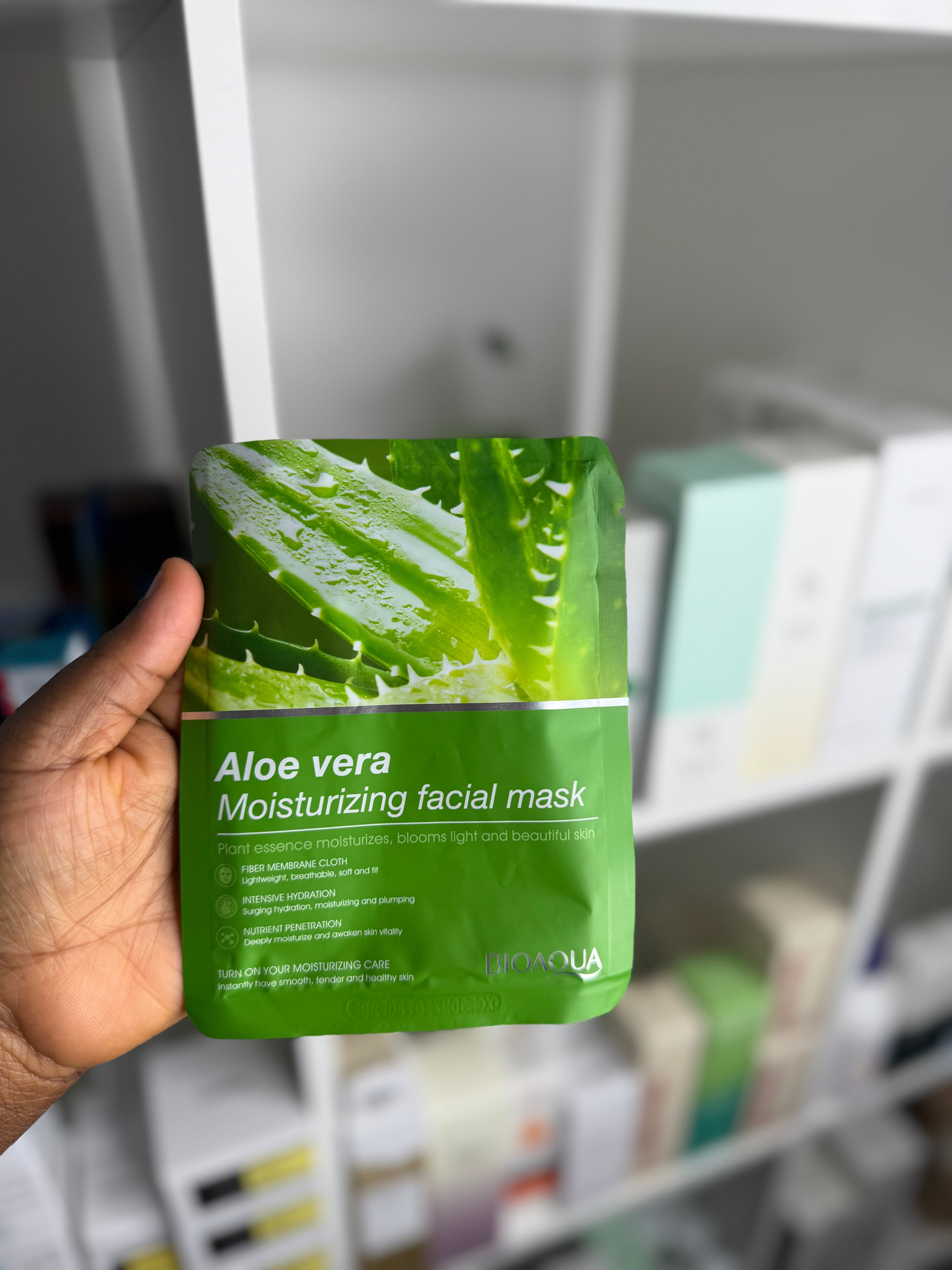 BIOAQUA NATURAL ESSENCE FACE SHEET MASK HYDRATING, BRIGHTENING & SMOOTHING (fruity)