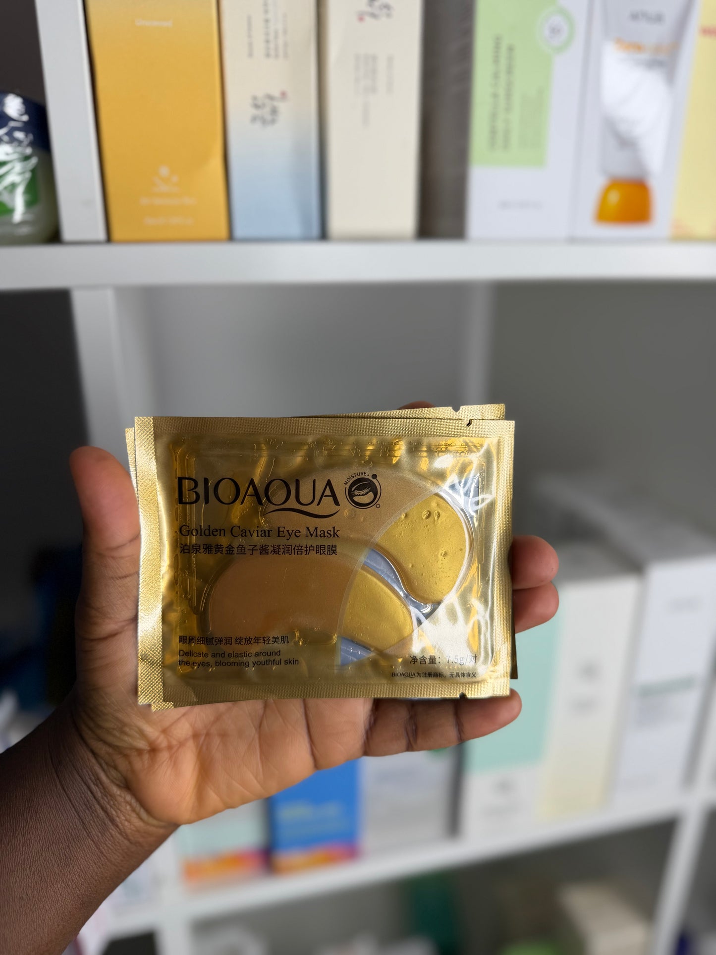 BIOAQUA EYE MASK BRIGHTENING, HYDRATING & ANTI-AGING UNDER EYE PADS
