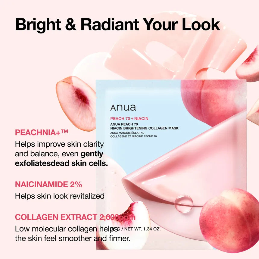 Anua - Coffret de masques au collagène