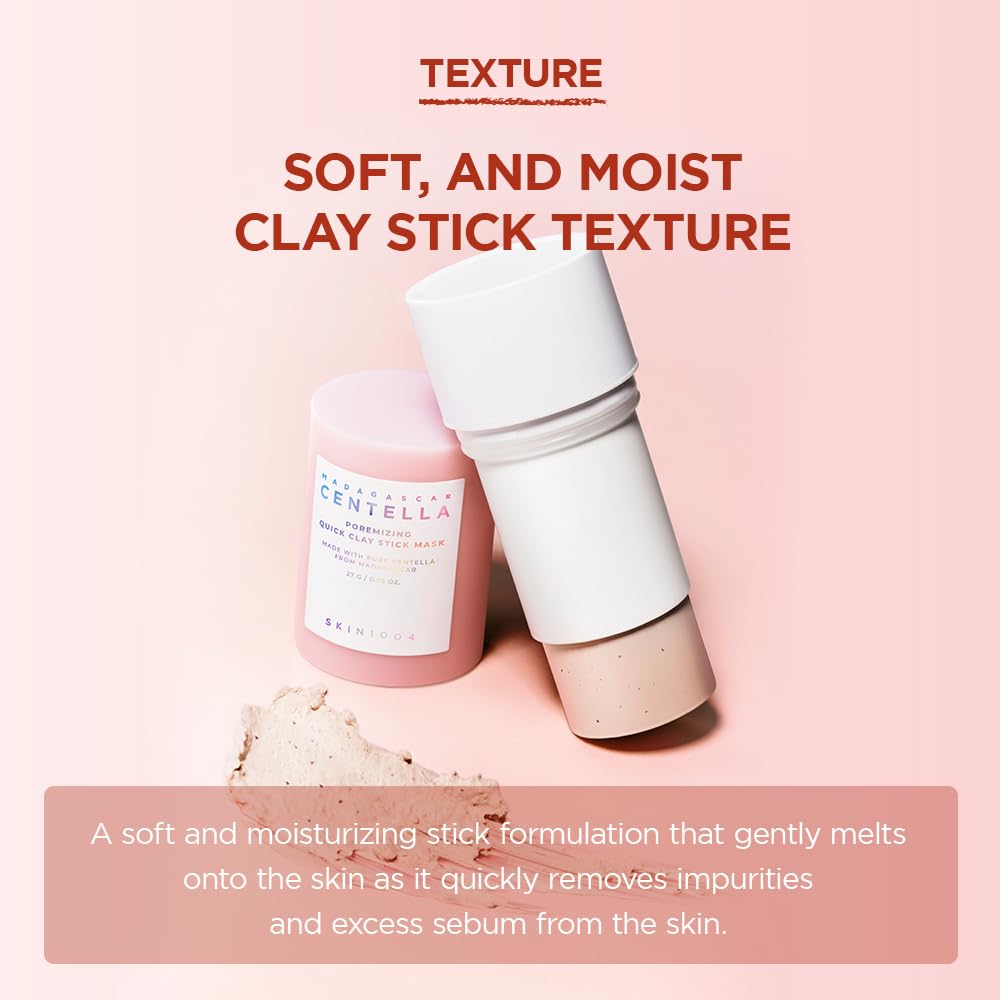 SKIN 1004 - Masque stick argileux porisant à la centella de Madagascar