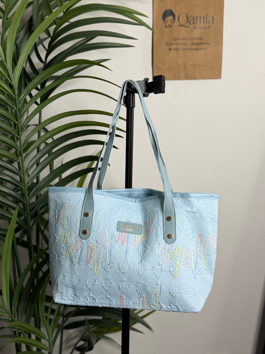 CANVAS TOTE BAG DURABLE MULTI-PURPOSE SHOULDER BAG