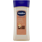 Huile corporelle éclatante au cacao Vaseline Soin intensif 200 ml – Emballage américain