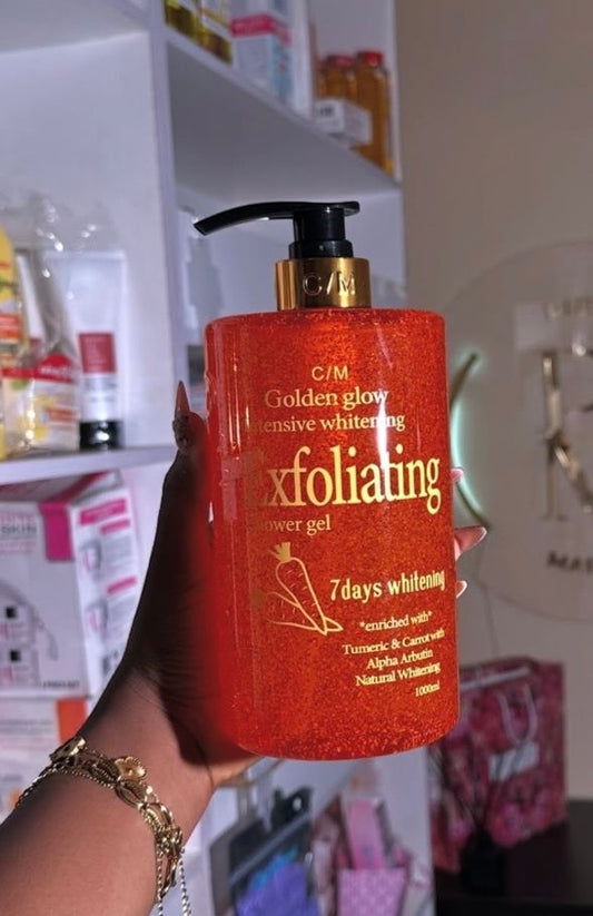 GOLDEN GLOW INTENSIVE BRIGHTENING BODY SHOWER GEL WITH CARROT OIL
