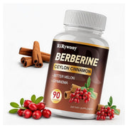 BERBERINE SUPPLEMENT WITH CEYLON CINNAMON, BITTER MELON & GYMNEMA – 1500MG | 90 CAPSULES