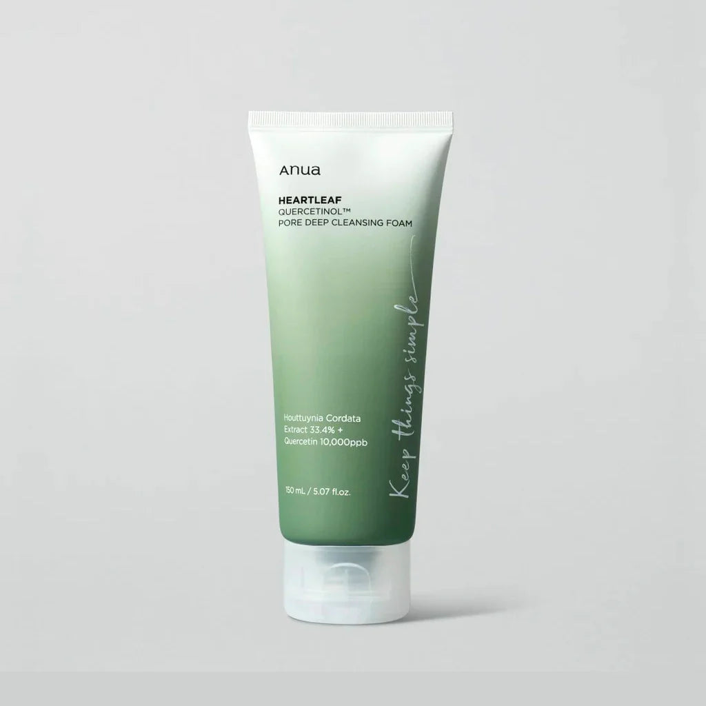 ANUA HEARTLEAF QUERCETINOL PORE DEEP CLEANSING FOAM