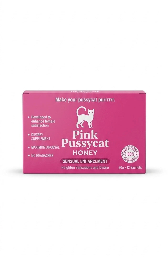 Pink Pussy Cat Intimate Honey Sensual Enhancement Sachets