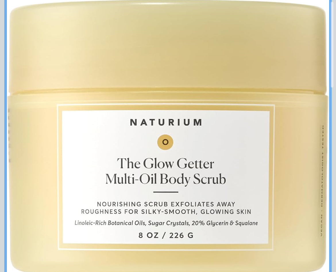 Naturium Glow Getter Body Scrub 226g / 8.0 oz