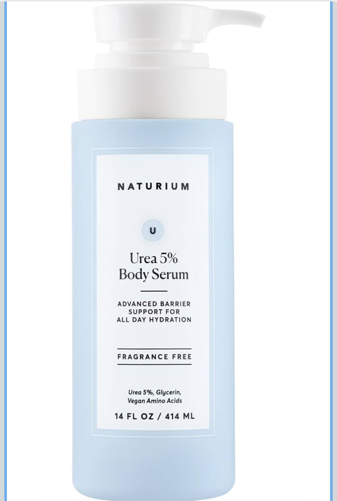 Naturium Urea 5% Body Lotion Fragrance-Free 414ml / 14 fl oz
