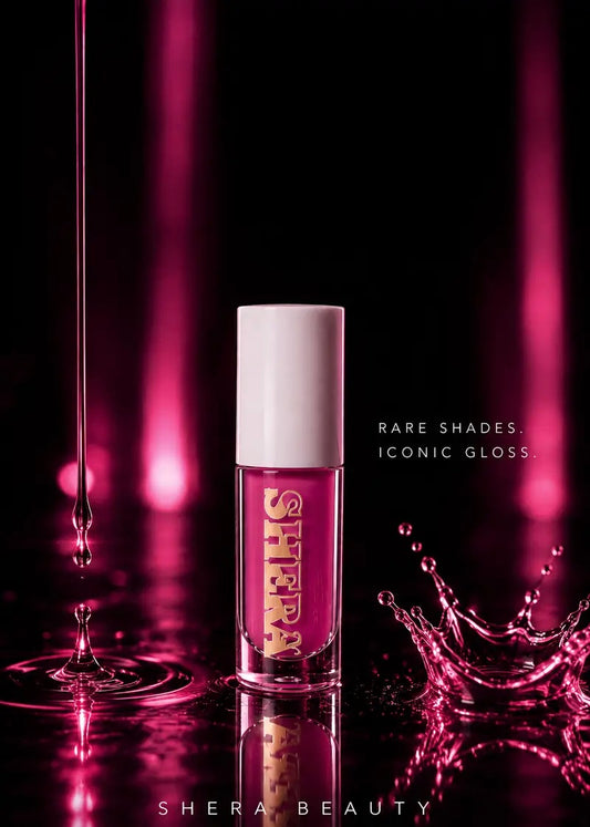 Shera Beauty Pink Drip Lip Gloss