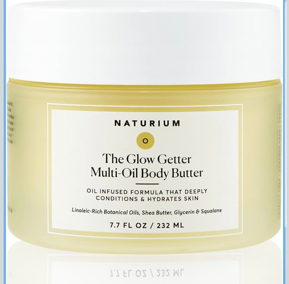 Naturium The Glow Getter Multi-Oil Body Butter, 232 ml / 7.7 oz