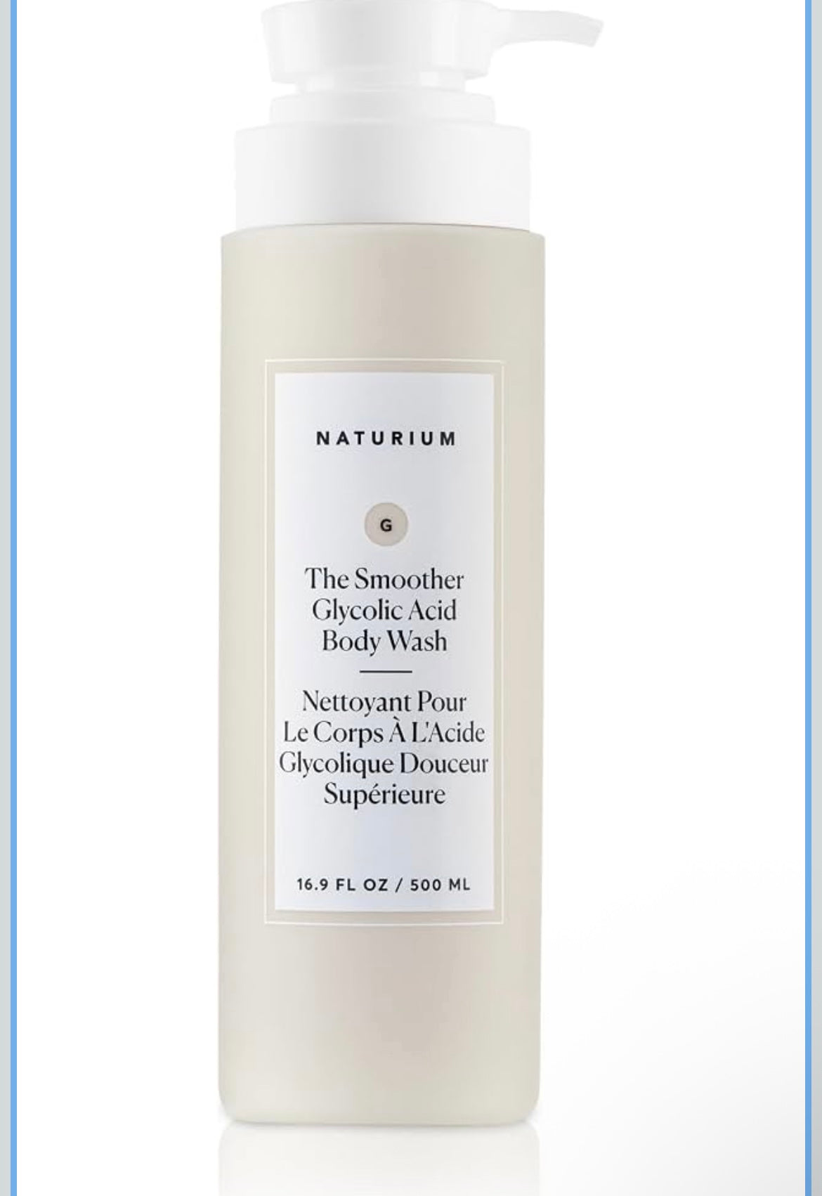 Naturium The Smoother Glycolic Acid Exfoliating Body Wash 500ml